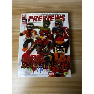 Previews Diamond Comics Catalog‎ May 2007 Marvel Zombies Minimates First Born